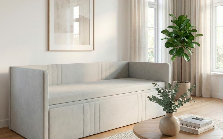 Кровать мягкая раздвижная Барселона