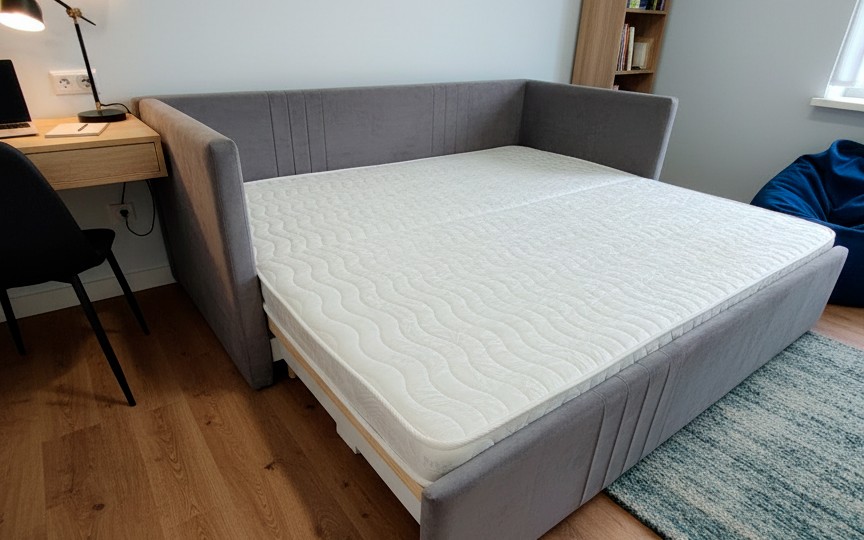 Кровать мягкая раздвижная Барселона