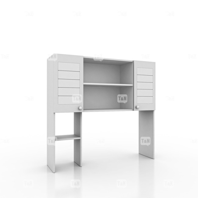 Надстройка для письменного стола с фасадами Michael White (Tomy Niki)