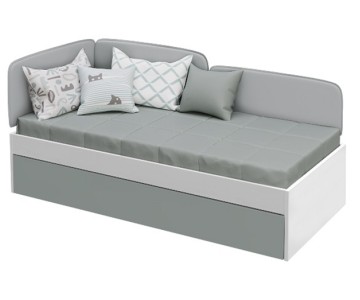 Кровать с ящиком Смарти Вайт КР2 Кровать с ящиком Смарти Вайт КР2