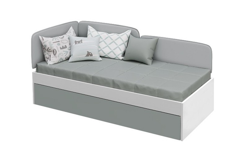 Кровать с ящиком Смарти Вайт КР2