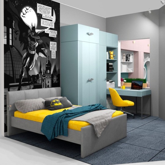 Шкаф с полками и штангой 2-х дверный Мишель Фрост Шкаф с полками и штангой 2-х дверный Мишель Фрост