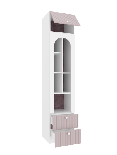 Шкаф Фокс однодверный, комбинированный