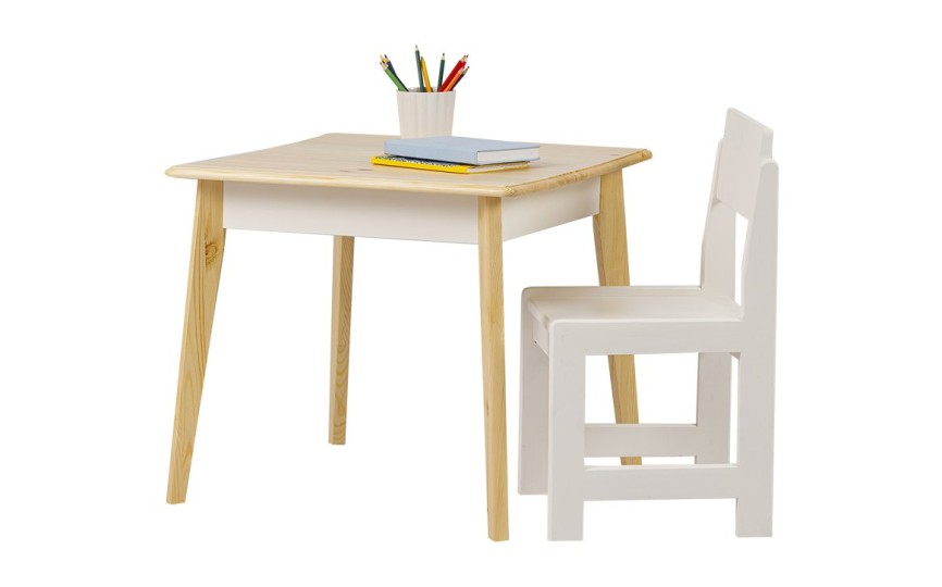 Детская комната Тимберика Кидс №11 с кроватью-чердаком и столиком