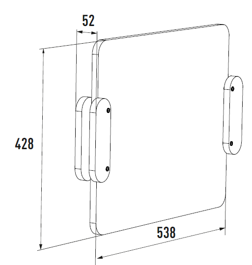 Сплошной бортик для кроватей Сказка ДС-29