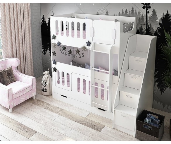 Сплошной бортик для кроватей Сказка ДС-29