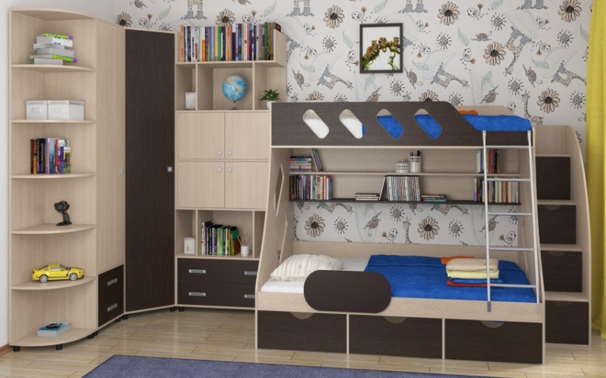 Детская комната "Дельта" комплект 15