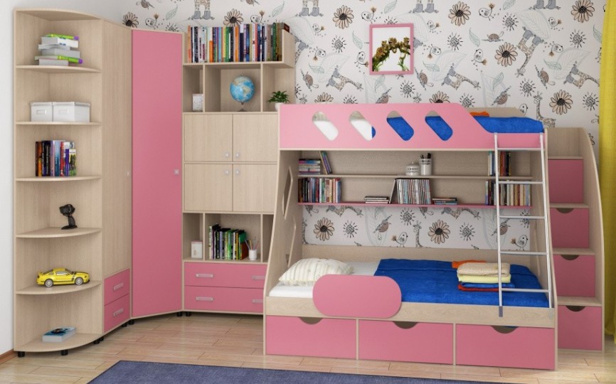 Детская комната "Дельта" комплект 15