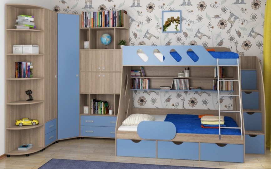 Детская комната "Дельта" комплект 15