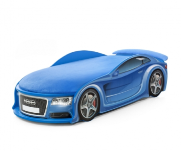 Кровать-машина "Ауди-А6" синяя