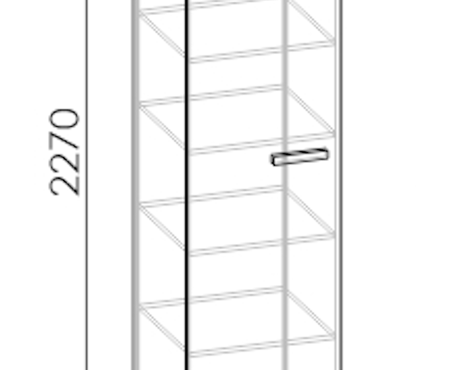 Шкаф-пенал (универсальный) Колледж ШП