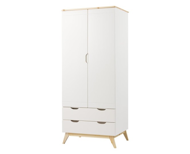 Шкаф двухдверный высокий на ножках Тимберика Кидс N4 Шкаф двухдверный высокий на ножках Тимберика Кидс N4