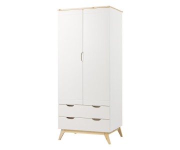 Шкаф двухдверный высокий на ножках  Тимберика Кидс N4