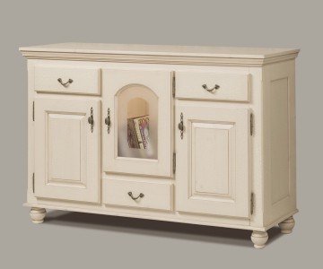 Комод Бьёрт с окном на круглых ножках 1-13