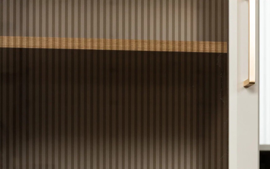 Пенал со стеклянной дверью Альфа №285