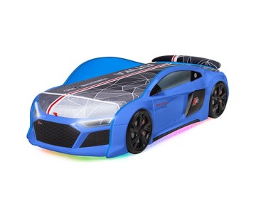 Кровать-машина  N1 AUDI без матраса синяя