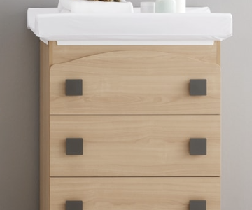 Комод пеленальный Erbesi Evolution (Эволюция) с ванночкой