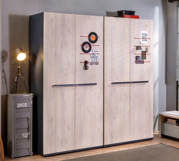 Шкаф двухдверный Трио (Trio), T-1001 Шкаф двухдверный Трио (Trio), T-1001