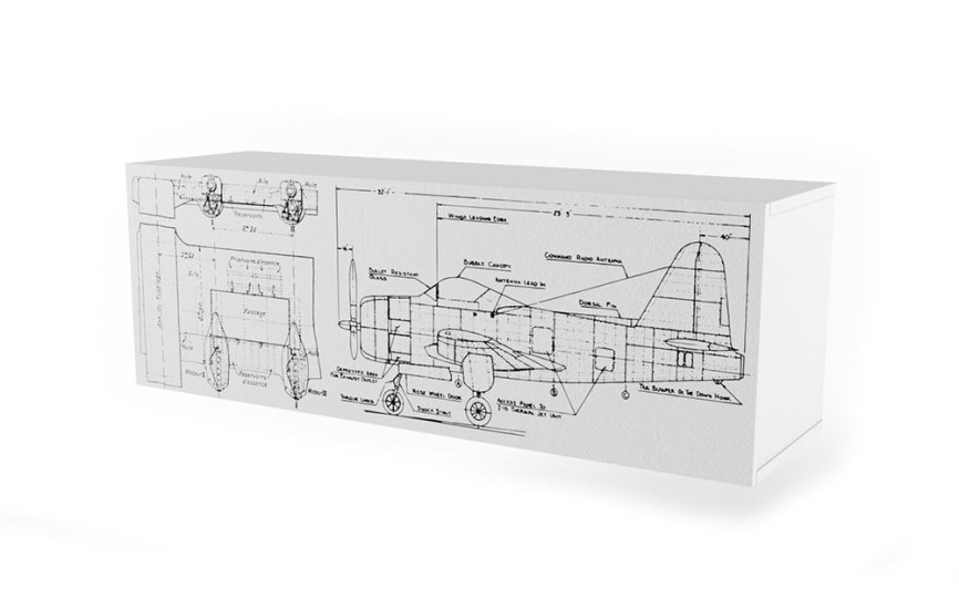 Полка 3 куба с фасадом "Нью Тон Грэй" Полка 3 куба с фасадом "Нью Тон Грэй"