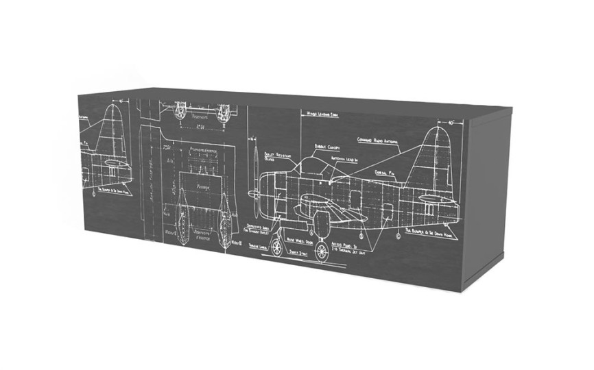Полка 3 куба с фасадом "Нью Тон Грэй" Полка 3 куба с фасадом "Нью Тон Грэй"