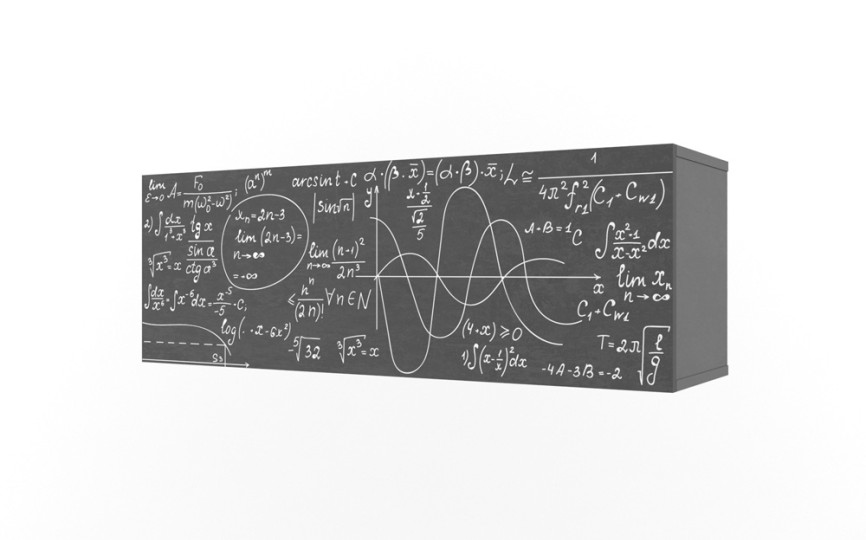 Полка 3 куба с фасадом "Нью Тон Грэй" Полка 3 куба с фасадом "Нью Тон Грэй"
