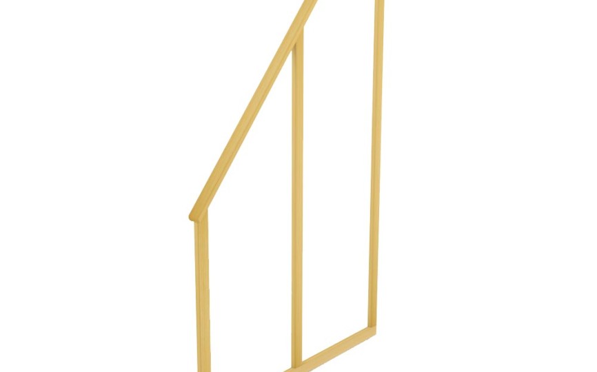 Ограждение для ступеней 