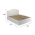Кровать «Монблан» МБ-606К (2000х1600)
