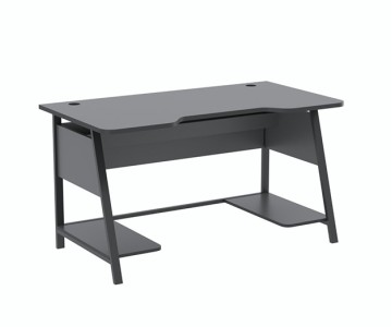 Компьютерный стол "Бафф" серый Компьютерный стол "Бафф" серый