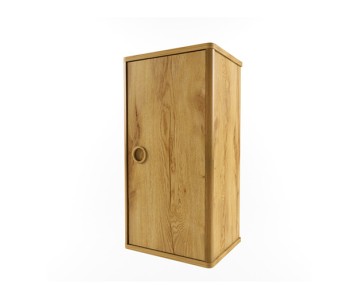 Полка закрытая вертикальная "Тэль". Дуб золотистый