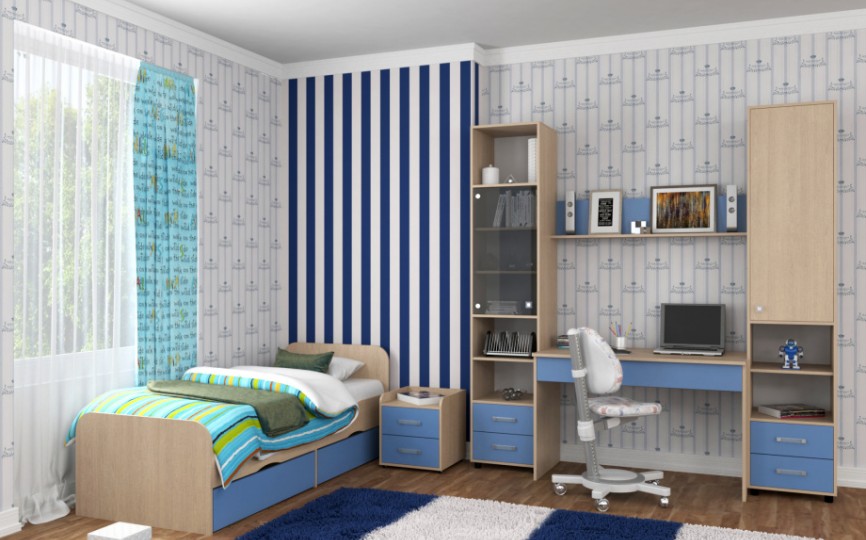 Детская комната "Дельта" комплект 14