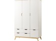 Шкаф трехдверный высокий на ножках  Тимберика Кидс N4