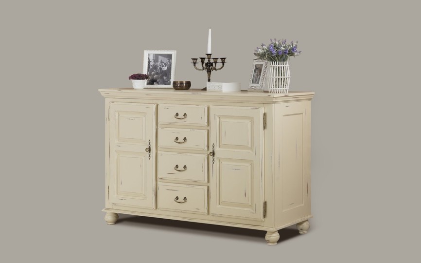 Комод Бьёрт  на круглых ножках 1-14