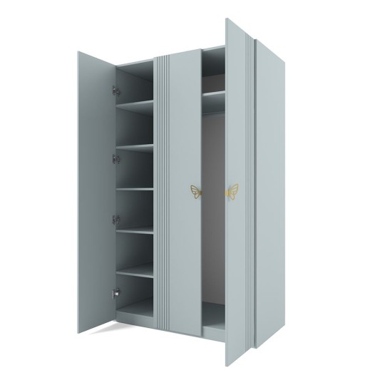 Шкаф 3-х дверный Мишель Фрост Шкаф 3-х дверный Мишель Фрост