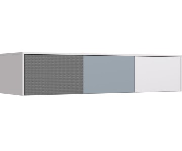 Антресоль 3 Либерти Уайт 