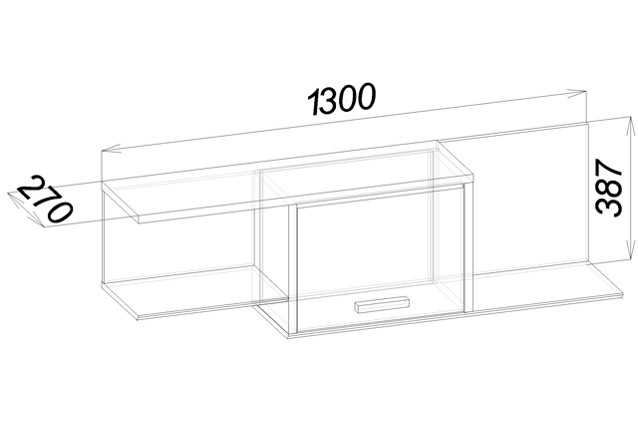 Полка "Карбон"