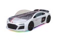 Кровать-машина N1 AUDI со встроенным матрасом белая Кровать-машина N1 AUDI со встроенным матрасом белая