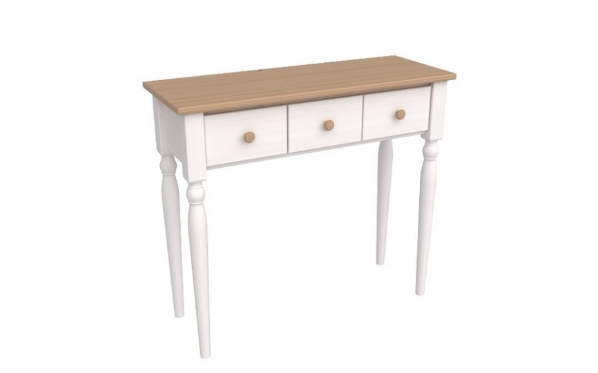 Стол туалетный Консолеа белый воск