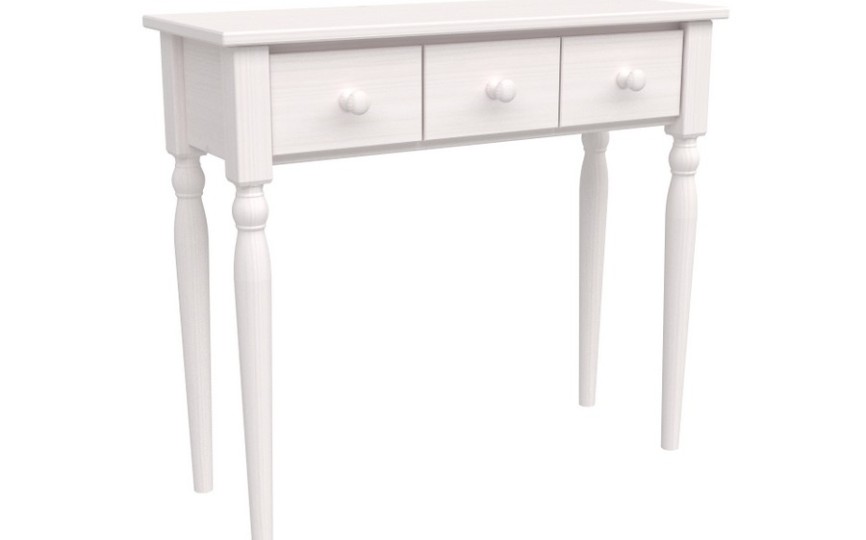 Стол туалетный Консолеа белый воск