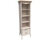 Стеллаж узкий "Лебо" бежевый воск