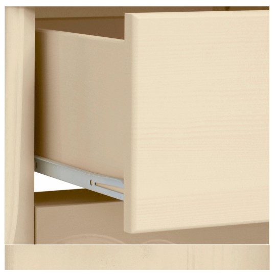 Стеллаж узкий "Лебо" бежевый воск