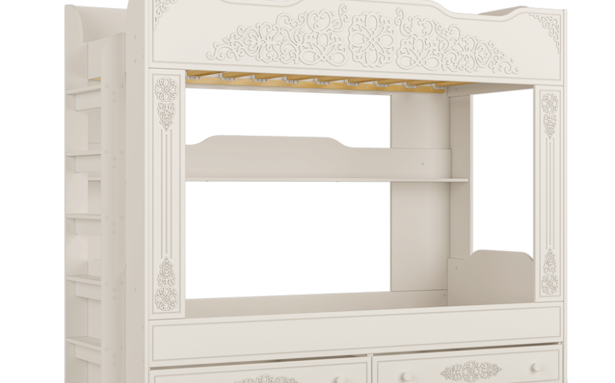 Набор мебели для детской Ассоль Белый, для двоих детей