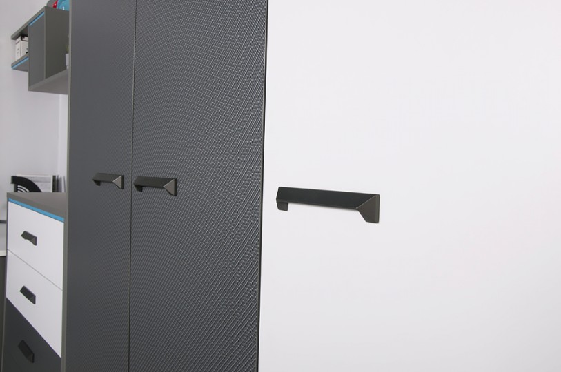 Шкаф 2-х дверный "Карбон"