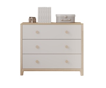 Комод Амбер 2 с тремя ящиками