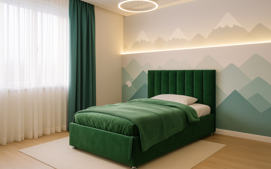 Кровать мягкая Пикси