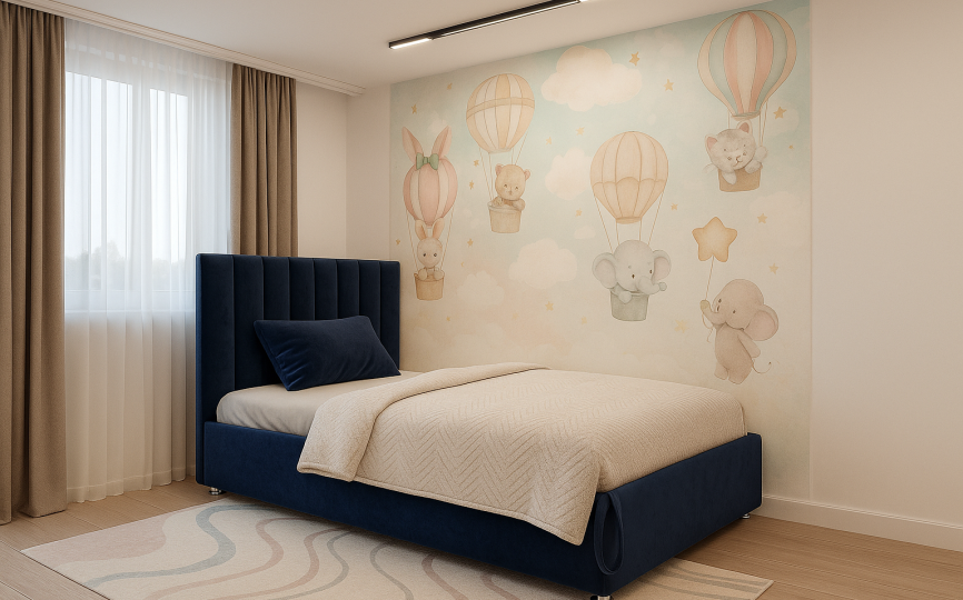 Кровать мягкая Пикси