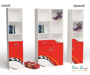 Стеллаж узкий Ламан 