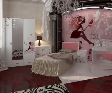 Детская комната "Фея" для девочки Детская комната "Фея" для девочки