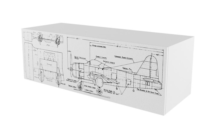 Тумба навесная "Нью Тон Грэй"