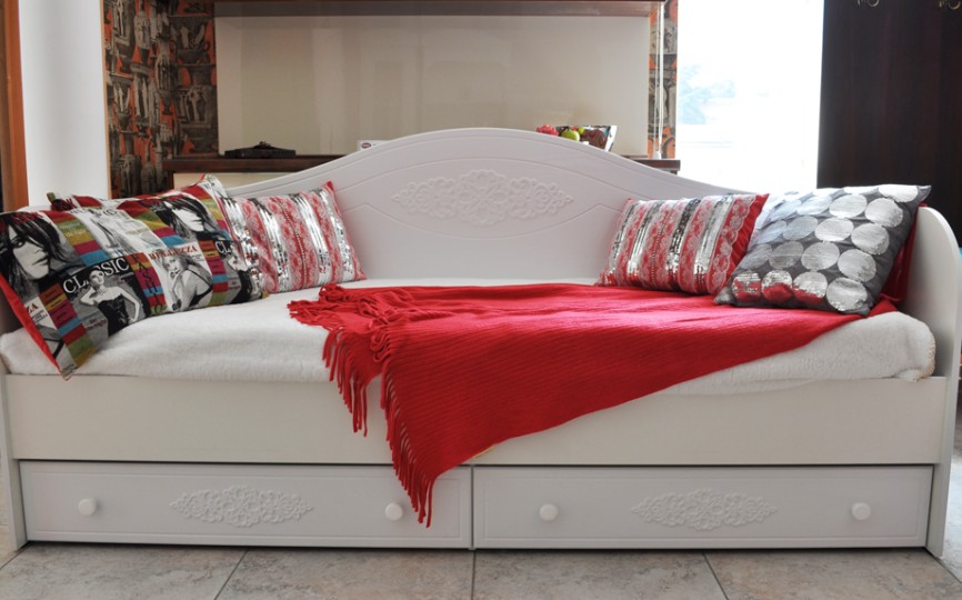 Набор мебели для детской Ассоль № 3 Белый Набор мебели для детской Ассоль № 3 Белый