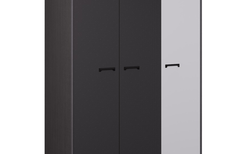 Шкаф 3-х дверный "Карбон"